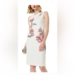 Karen Millen ivory cocktail dress, size 4